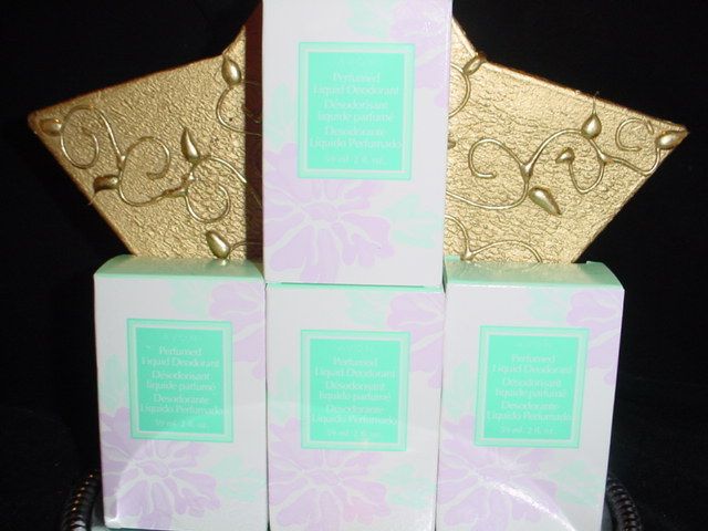 AVON PERFUMED LIQUID DEODORANT NEW IN BOX LOT OF 4  