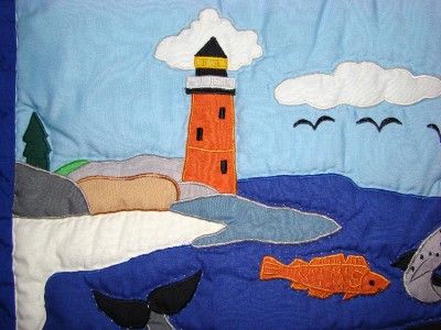 UNDERWATER WORLD QUILTED WALL HANGING