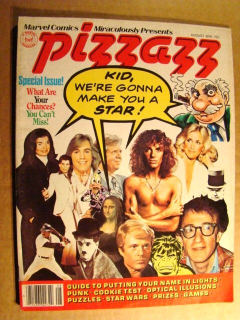 PIZZAZZ 11 FRAMPTON TATUM ONEAL 1978 POP CULTURE  