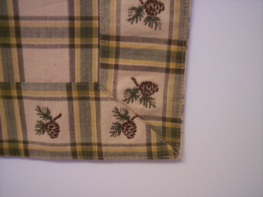 Park Design Pine Lodge Table Runner, 2 Dishtowels, 2 Dish Cloth Set 