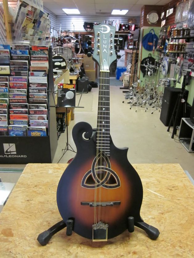 New Luna Trinity F Style Spruce Top Mandolin  