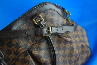 AUTHENTIC LOUIS VUITTON TOILE DAMIER TREVI GM SHOULDER BAG  