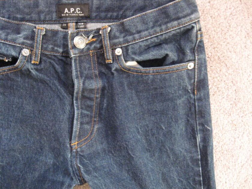 BUTLER SERIES NEW CURE APC SELVAGE JEANS 29  