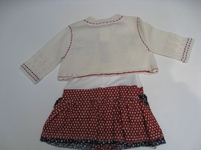 NWT CATIMINI Transatlantique Dress Set Size 6M/67  