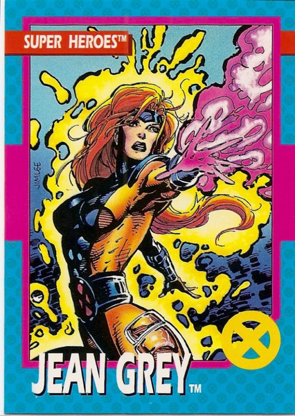 1992 X Men Trading Card #24 JEAN GREY Impel SKYBOX  