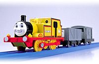 TOMY THOMAS TRACKMASTER STEPNEY MOTORIZED TRAIN  