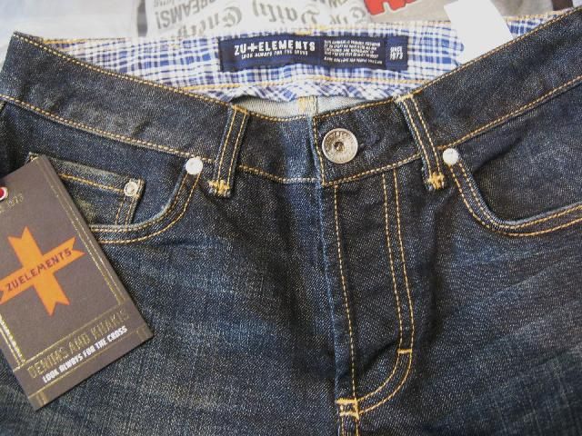 ZU ELEMENTS   Bermuda Jeans uomo   TOCHO   Slim fit  