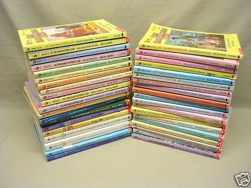 Baby Sitters & Little Sister Lot of 56 books Ann Martin  