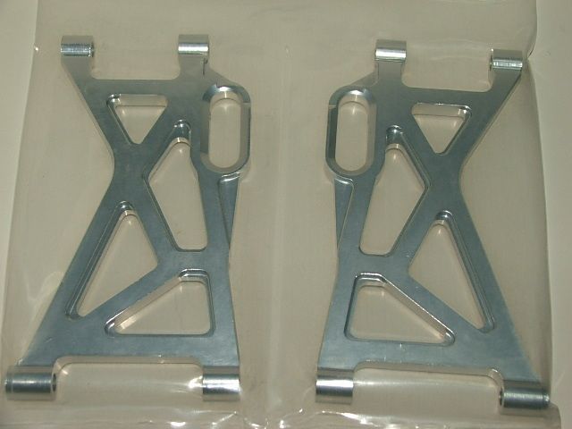 NEW Silver Aluminium Rear Lower Arm BJ056HPI Baja 5B  