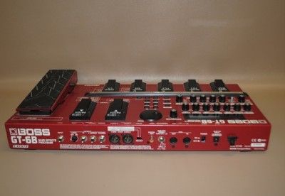 BOSS GT 6B BASS EFFECTS PROCESSOR WITH POWER SUPPLY_8 3424  