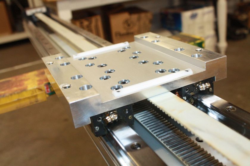 THK GL20N SHS20 Linear Belt Driven Actuator 1470L Linear Guide Rail 