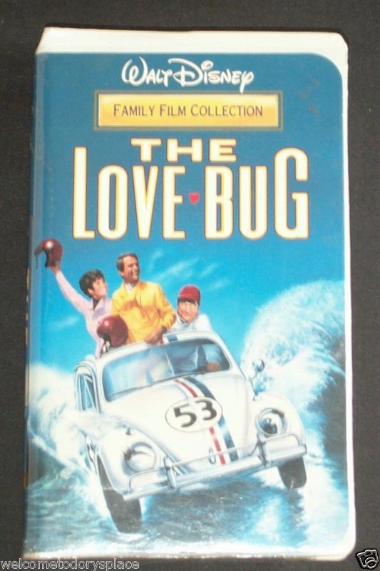 The Love Bug Disney Family Collection VHS Clamshell NEW  