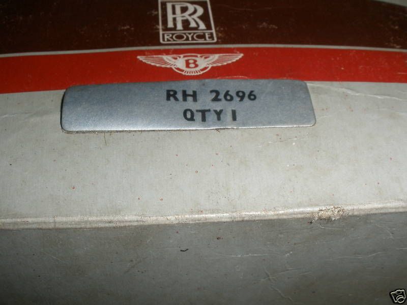 Rolls Royce Bentley New Rubber Bellow or Gaiters RH2696  