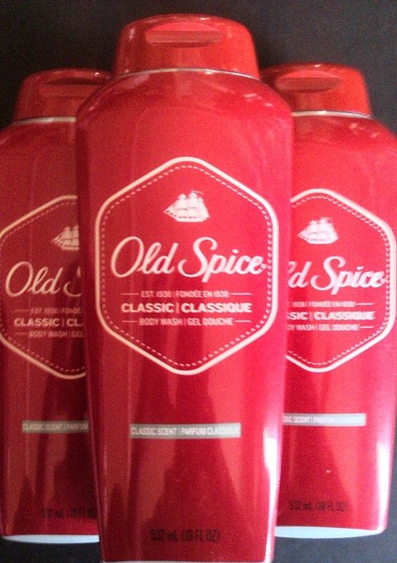 Mens Old Spice Body Wash Classic Scent 18oz 532mL  