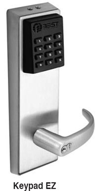 Best lock EZ series keyless entry keypad lock 9K bored lock new old 