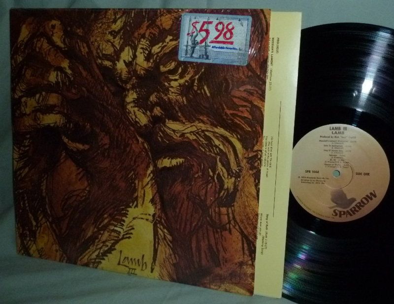 LAMB III Messianic LP Religious Folk Psych  