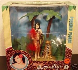 NEW   Jungle Bettie Page Posable Figure   Dark Horse  