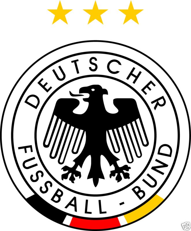 German Football Association DFB Soccer Sticker 4X5  