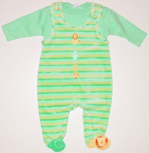 NEW Le Top LeTop Velour Outfit sz 3M 6M 9M  