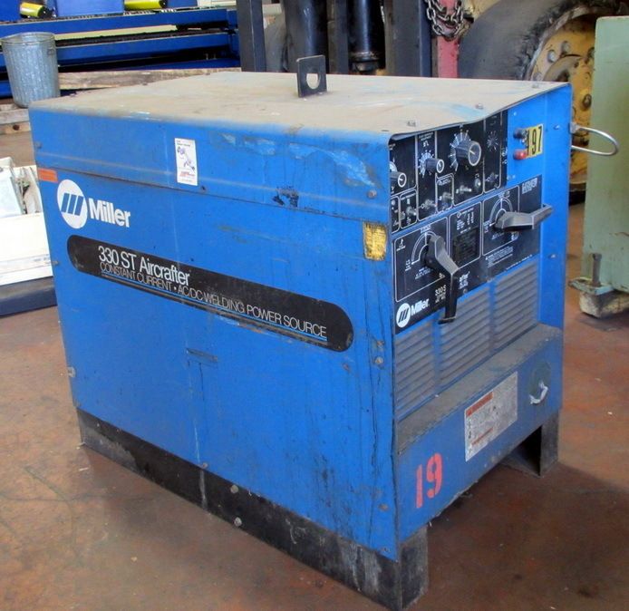 MILLER 330 ST Aircrafter Welder 300Amp Constant Current AC/DC Power 