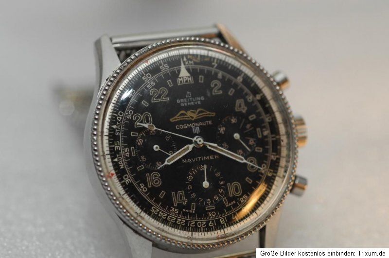 Vintage Breitling AOPA Navitimer Cosmonaute LIP Ref. 809  