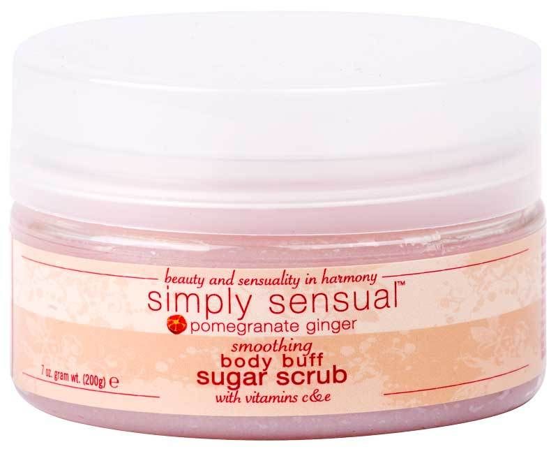 Simply sensual smoothing body buff sugar scrub  