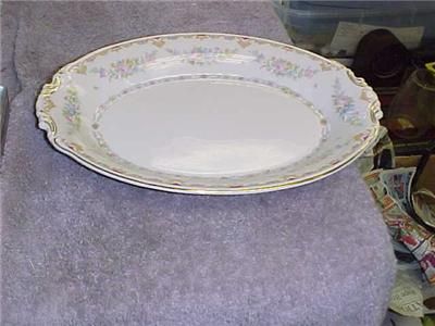 VINTAGE MARLENE SYRACUSE CHINA OVAL SERVING PLATTER  