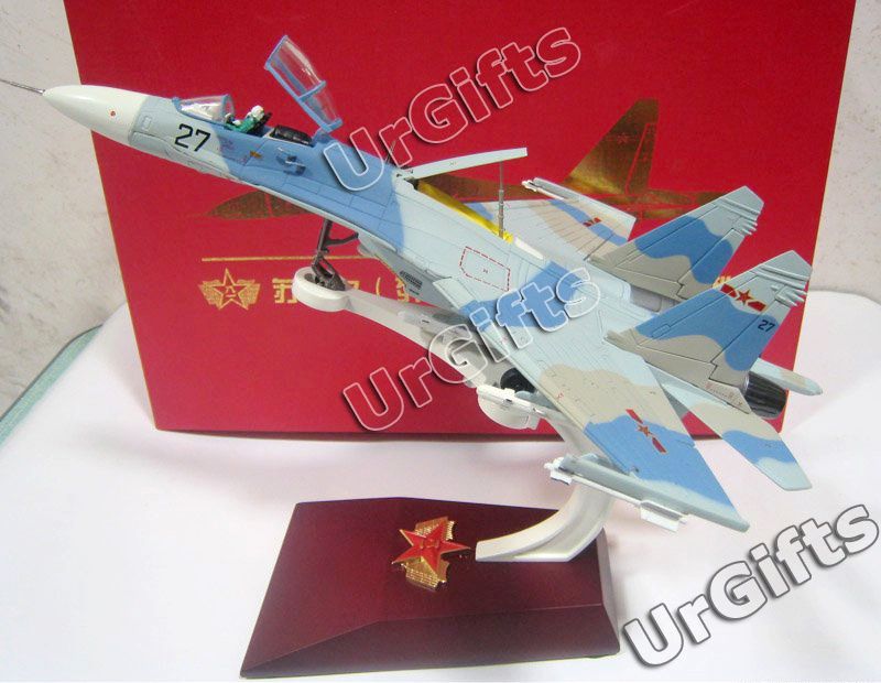 Su27 J11 Flanker Su 27 Combat Aircraft 1/72 Alloy Model  