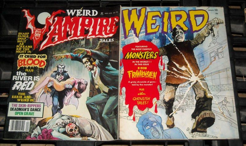 Horror Comic Magazine Collection 41pc Lot 1960s 70s Eerie 