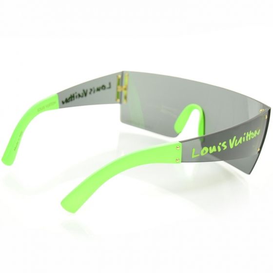 LOUIS VUITTON Stephen Sprouse GRAFFITI Sunglasses Green  