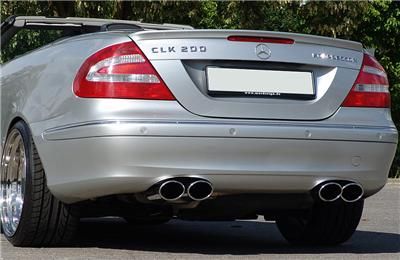 Mercedes Benz W209 CLK Exhaust Systems by Mec Design  