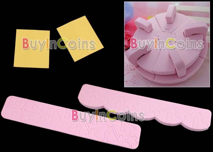 Nail Art Tips Sponge Acrylic Stand Practice Display Set  