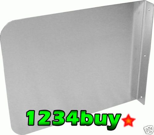 Wall Mount Splash Guard 20x12 for 18 Comp. Sink  