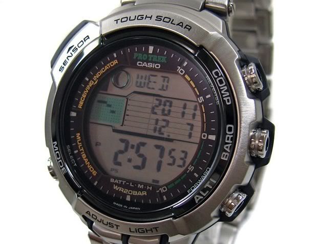 Casio PRX 2500T 7JF Protrek Multi Band 6 MANASLU Tough Solar NEW Free 