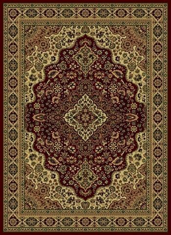 RADICI AREA RUG CASTELLO 808 Burgundy  