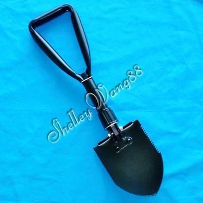 3in1 Pick Camping Folding Foldable Spade Shovel /w Case  