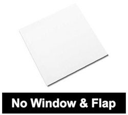 100 Paper CD Sleeves (No Window & Flap)  