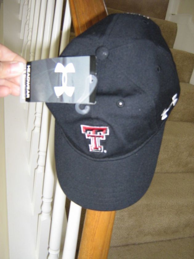 UNDER ARMOUR TEXAS TECH HAT YOUTH FIT SIZE S NEW TAGS  