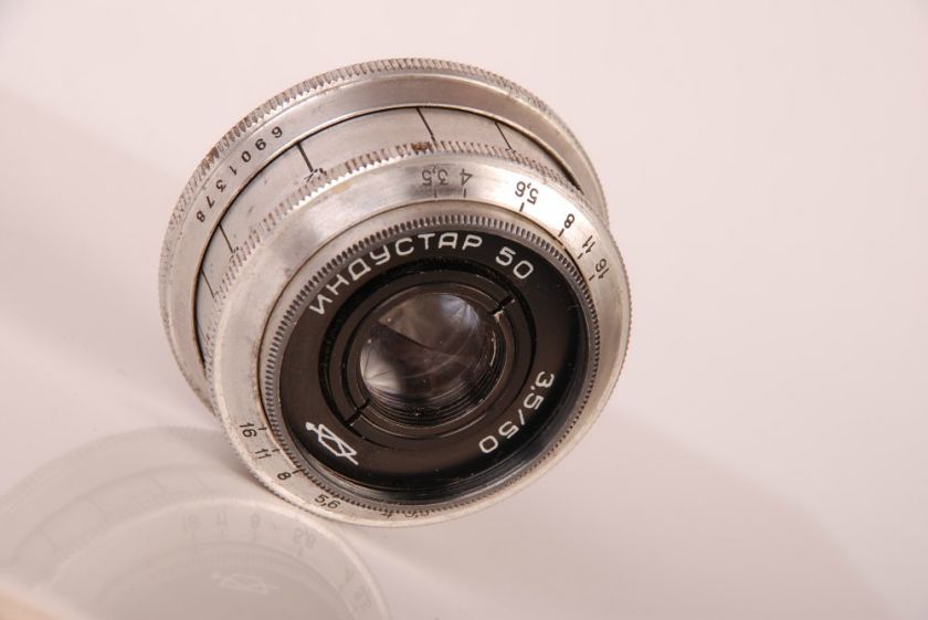 1967 INDUSTAR 50 f3.5 50mm M39 SLR ZENIT PENTAX vintage KMZ USSR 