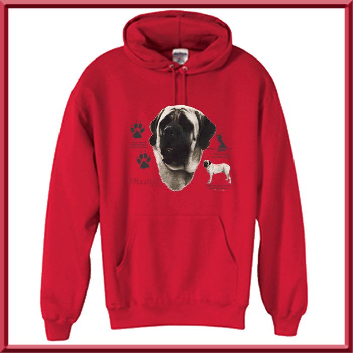 Origin English Mastiff Dog Breed SWEATSHIRT S 2X,3X,4X  