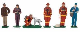 Lionel Civil Servants People Pack set of 6 #6 24194  