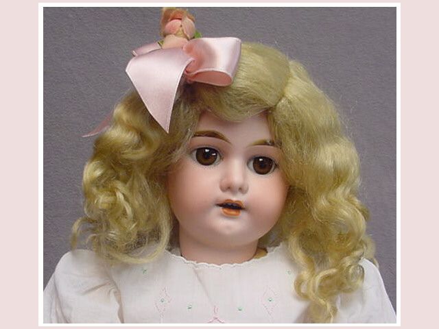 ANTIQUE AM 3600 17.5 Bisque Child Doll DEP STUNNING  