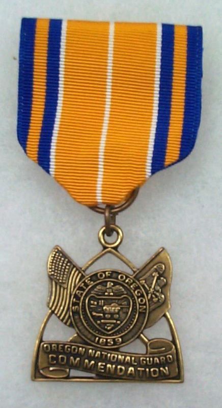 US Oregon National Guard Commendation Medal  