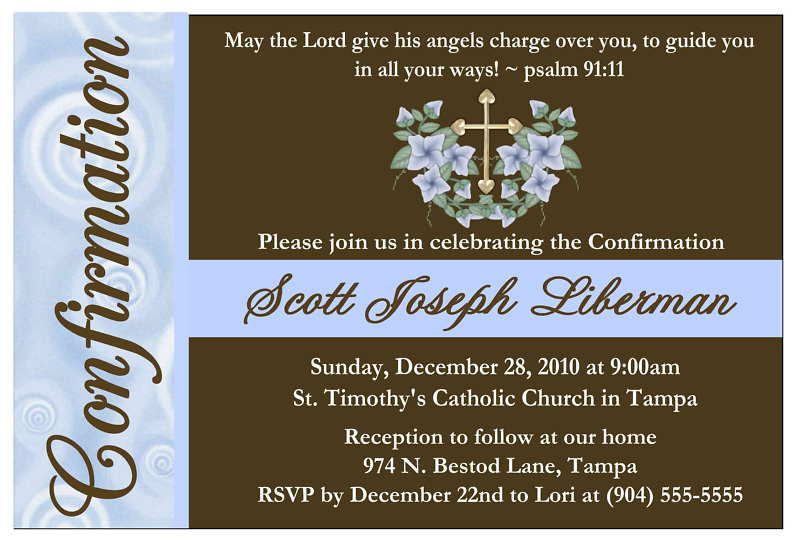 PERSONALIZED CONFIRMATION INVITATIONS ~ DIGITAL  