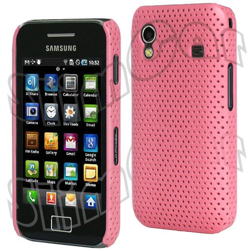 Plastic Mesh Grid Case for Samsung Galaxy Ace S5830 Hole Hard Back 