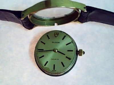 extremely rare swiss authentic rolex tudor geneve ladies wristwatch