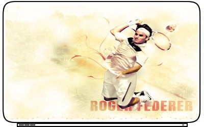 Roger Federer Laptop Netbook Skin Decal Cover Sticker  