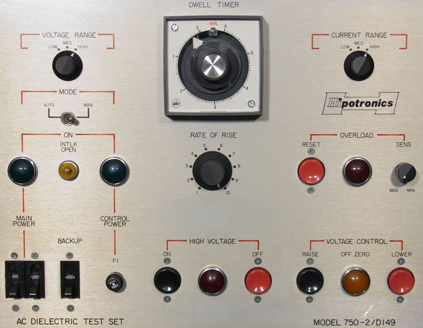 Hipotronics 750 2D149 ASTM 50kV AC Dielectric Breakdown Tester +3 Test 