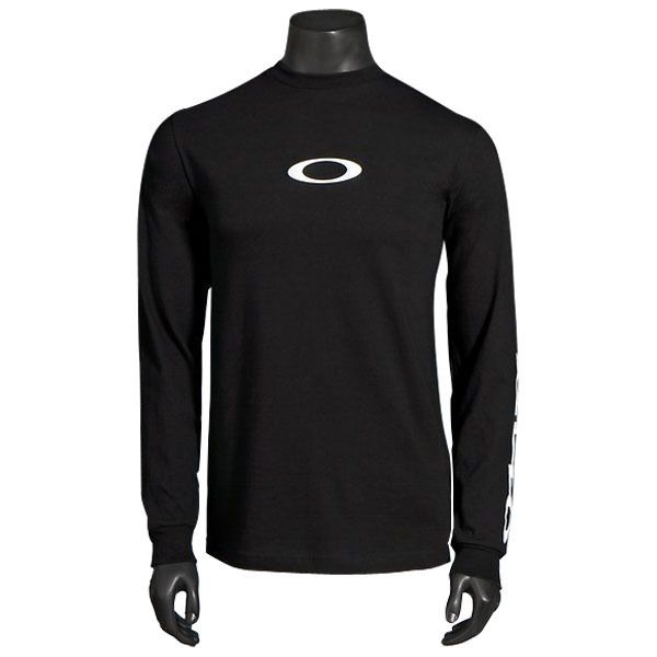 Oakley Basic Icon Long Sleeve Shirt Sm. Sleeve logo NEW  