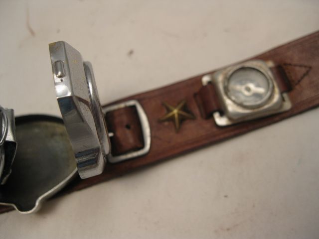 WWII JAPANESE SEIKOSHA SEIKO MILITARY WATCH W OUTER CASE LEATHER 